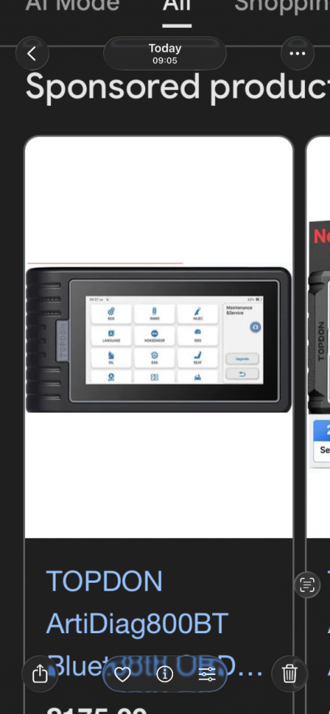 Artidiag800 BT car diagnostic Tool