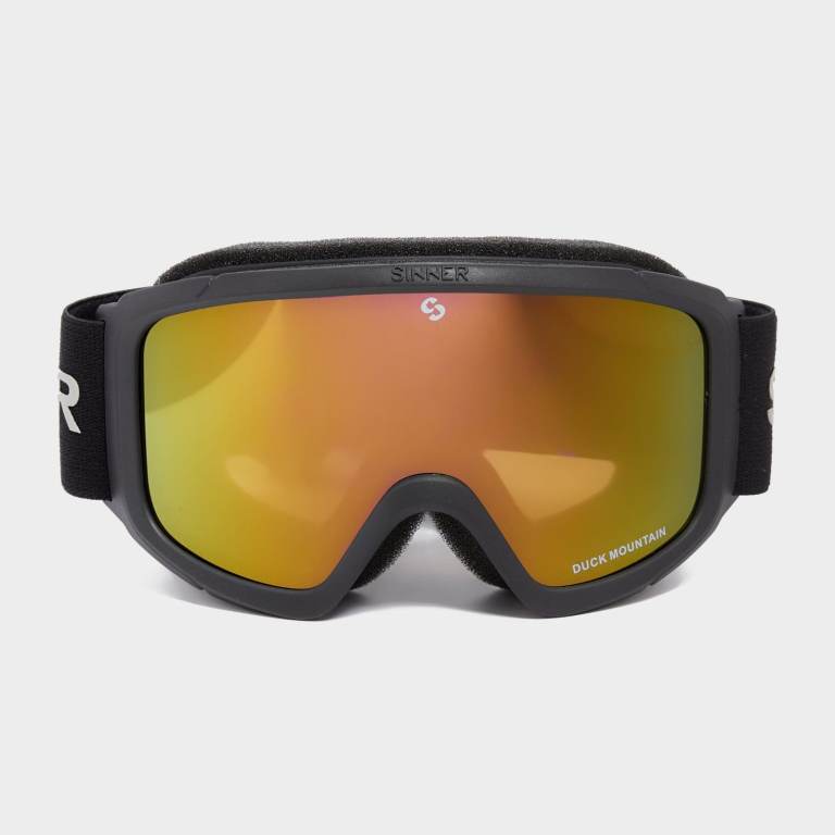 Sinner Kids’ Duck Ski Goggles, Black