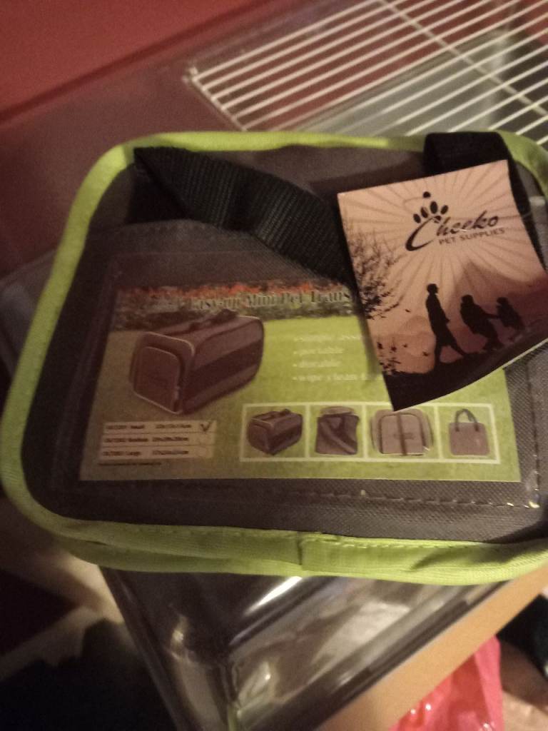 Hamster carry bag never used