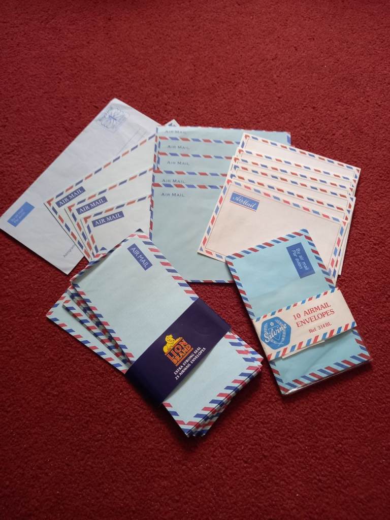 Air Mail envelopes for sale