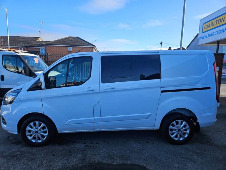 2022 Ford Transit Custom 320 LIMITED DCIV ECOBLUE AUTOMATIC (22,000) NO VAT Crew Van Diesel Autom...