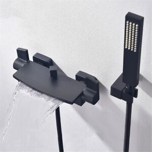 New Black-A Wall Mounted Bath Shower Mixer Tap RRP £230 Our Price £150
