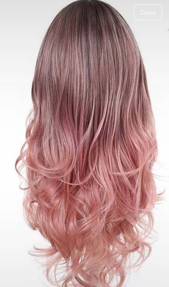 Pink Hair wig 