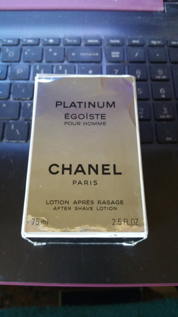 Platinum Chanel after shave grab a bargain, this is priced at £165 on Ebay