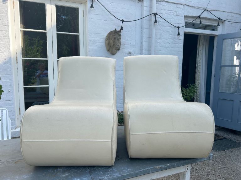 Mid-century pair of chairs