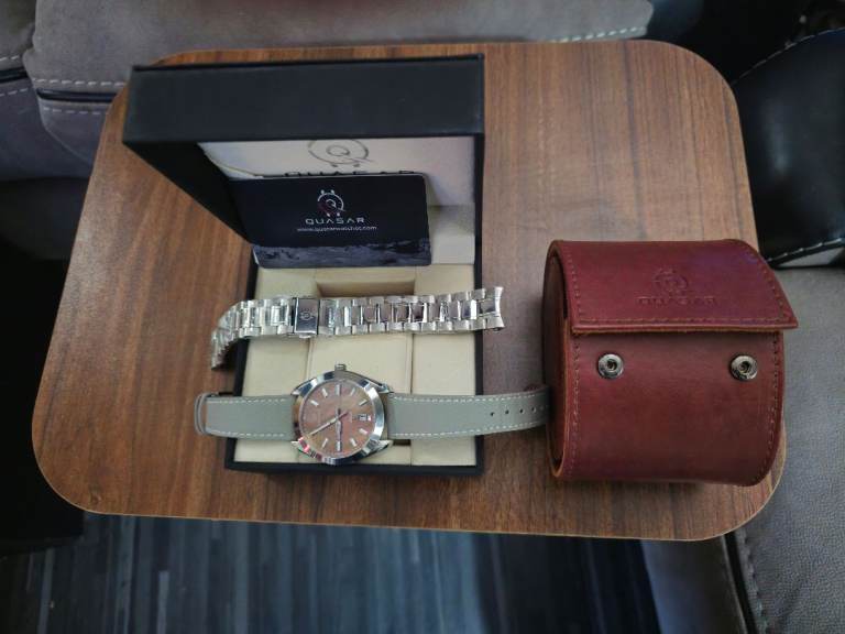 image for QUASAR NEBULA GOLD WATCH