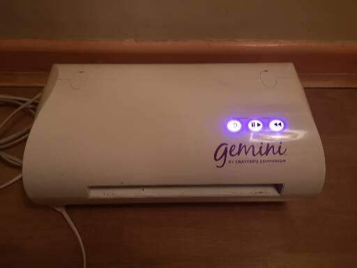 Gemini die cutting machine, from Crafters Companion