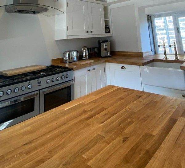 Brand New Kitchen Solid Oak Worktops | 1.5-4 Meters Available