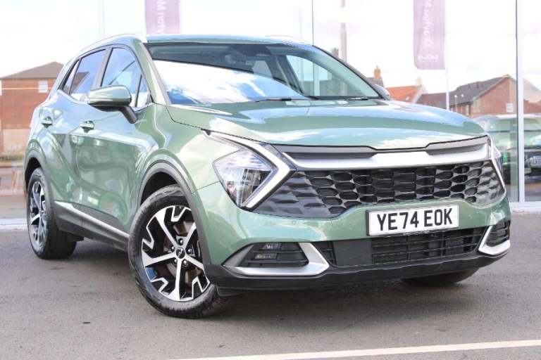2024 Kia Sportage 1.6 H T Gdi 3 Suv 5dr Petrol Hybrid Auto Euro 6 (s/s) (207 Bhp) ESTATE Petrol/E...