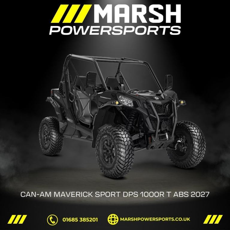 Maverick Sport 1000R DPS T 2027 Model - Can-am Main Dealer - Reserve NOW!