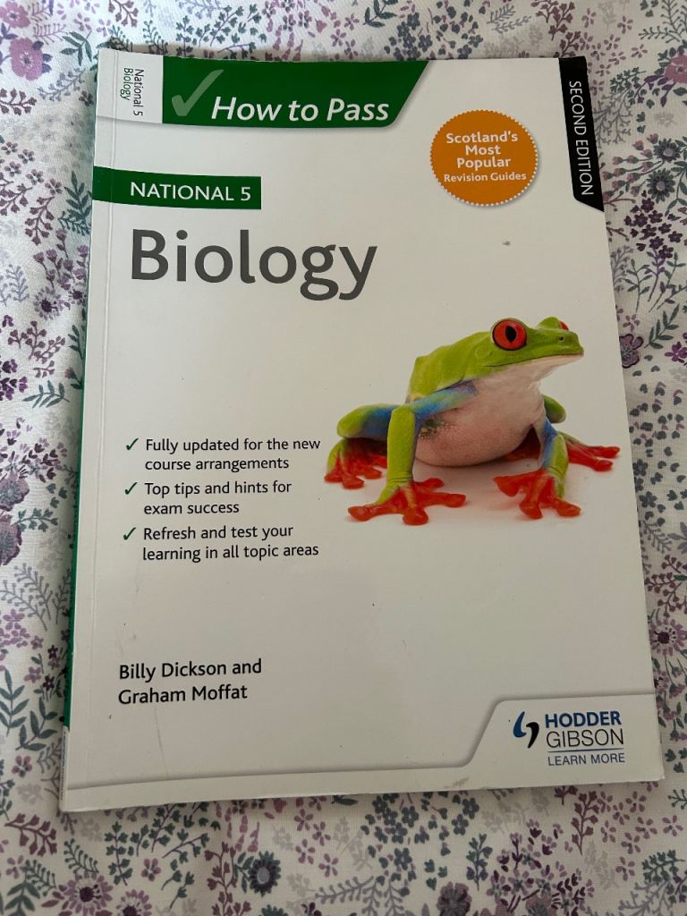 How to Pass National 5 Biology Book