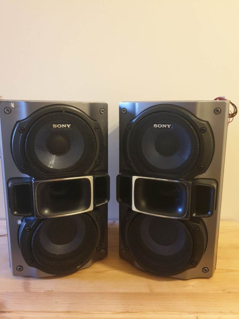 Sony Speakers - Grey, Good Condition