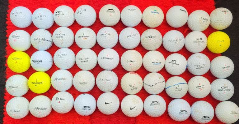 Golf Balls – Mixed Brands 50No