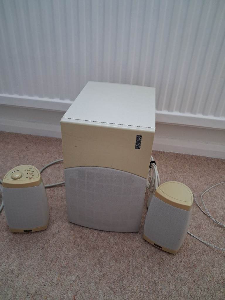 Computer Speakers with Subwoofer – Good Condition