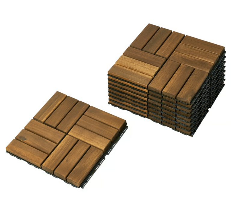 WANTED: ONE square of RUNNEN floor decking in acacia