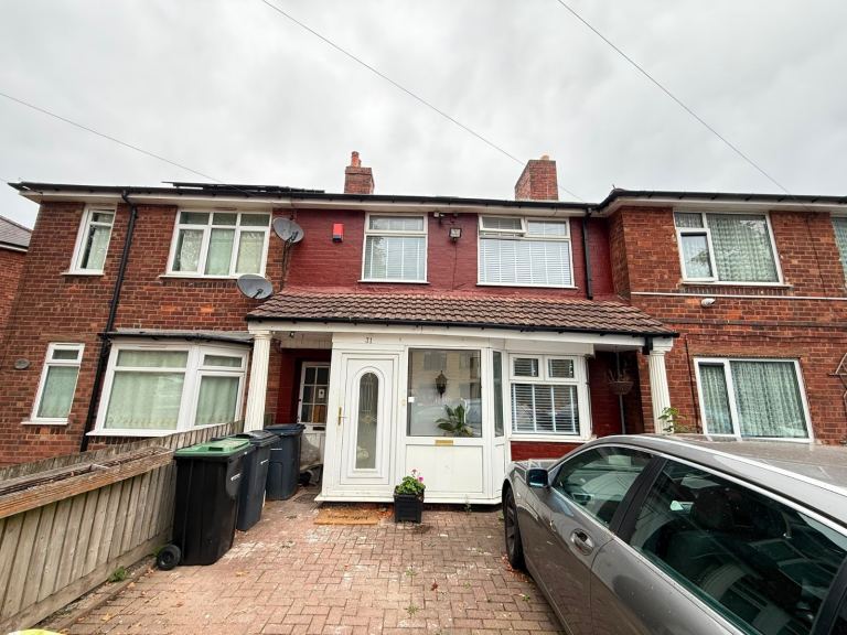 Three bedroom Handsworth, Birmingham for House for Rent 