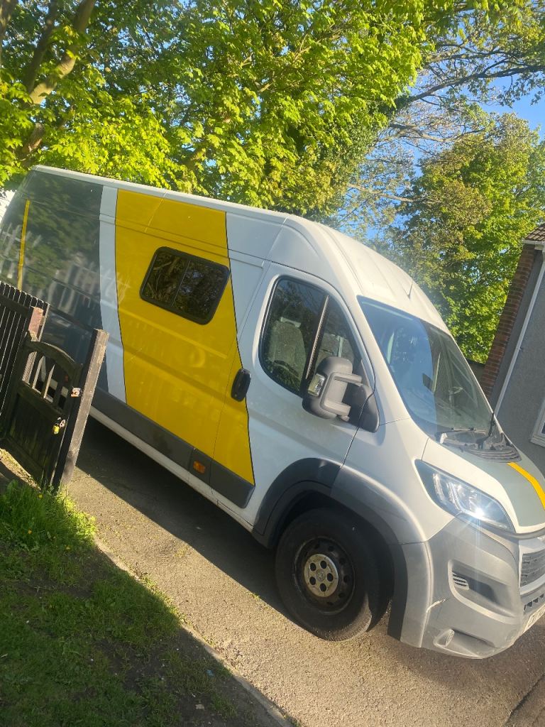2017 2.0 BlueHdi Peugeot Boxer 435 Euro 6 L4 H2 extended frame 5 berth camper (engine issue/project)