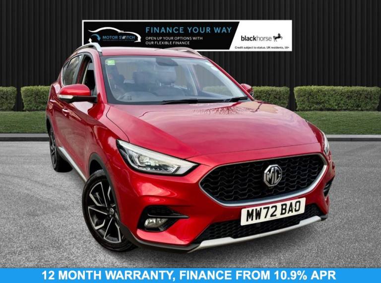 2022 72 MG MG ZS 1.5 VTI-TECH EXCLUSIVE SUV 5DR PETROL MANUAL EURO 6 (S/S) (106 