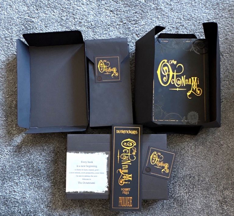 The Octunnumi Book Set - Volume 1, Definicionaries, Prologue