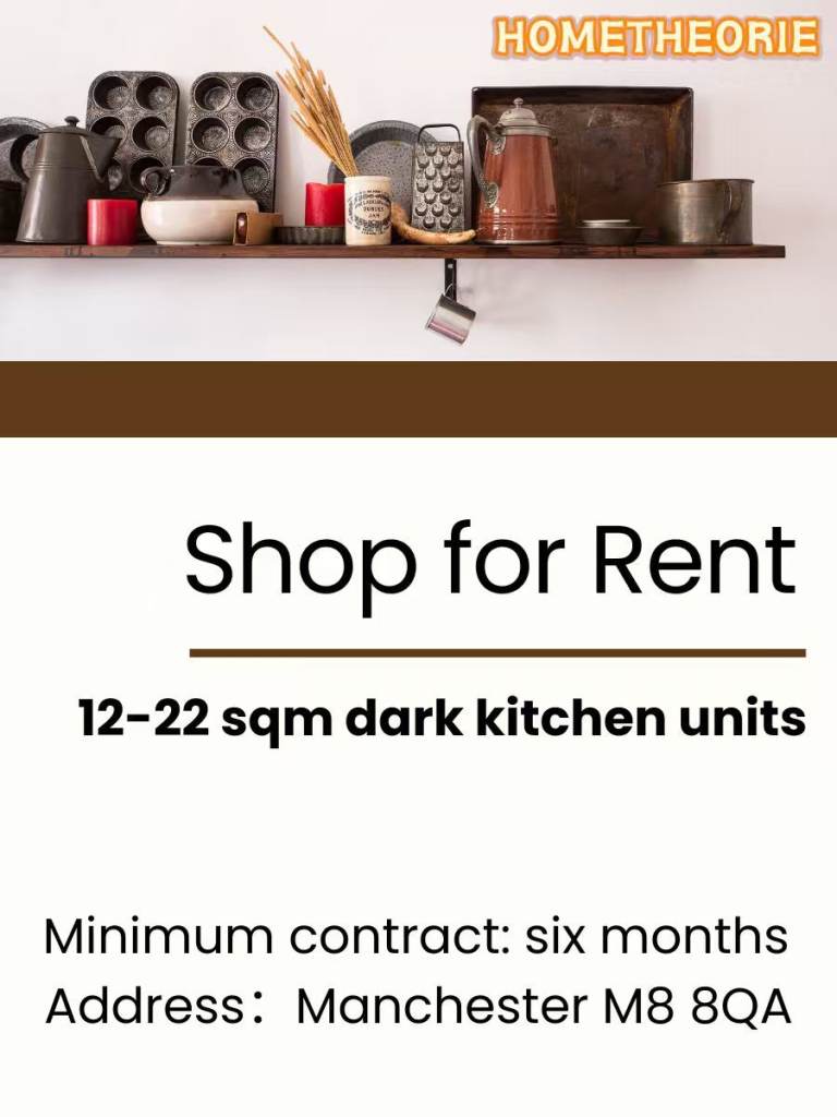 M8 office workshop and DARK Kitchen to rent.