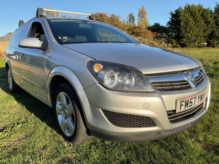 2007 Vauxhall Astra H 1.9 CDTi Sportive Van Silver