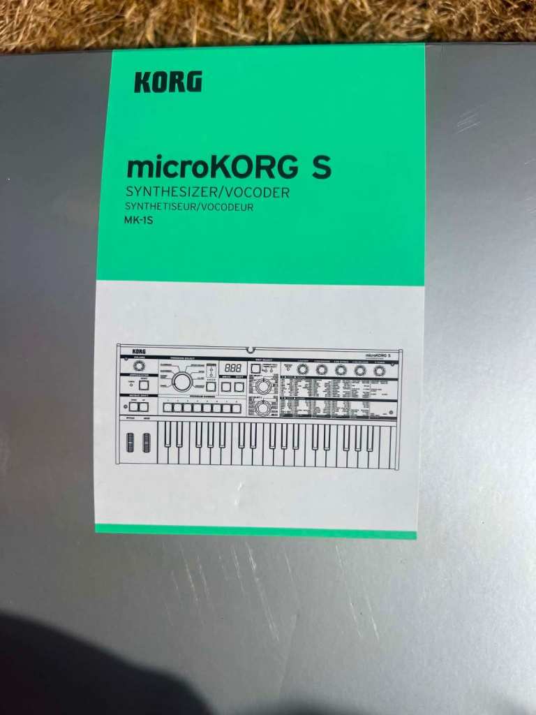 KORG microKORG S Synthesizer/Vocoder - Brand New in Box