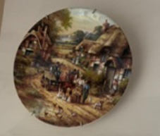 Wedgwood "Early Morning Milk" Collector's Plate – Good Condition