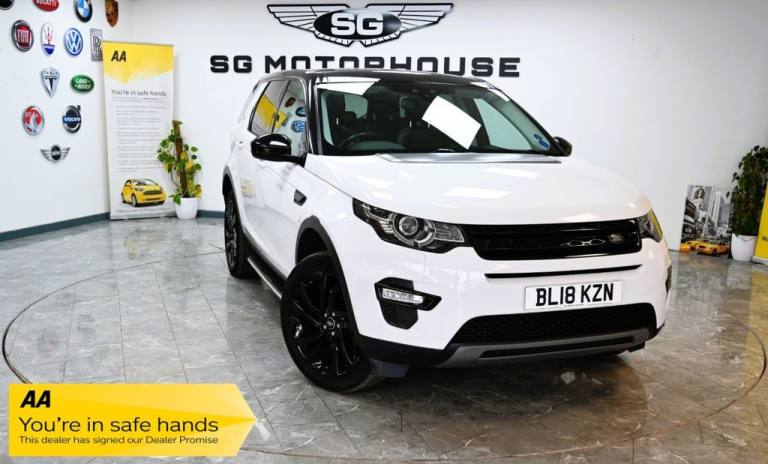 2018 Land Rover Discovery Sport 2.0 TD4 HSE Black SUV 5dr Diesel Auto 4WD Euro 6 (s/s) (180 ps) D...