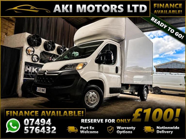 CITROEN RELAY 2.2 BlueHDi 35 Plus Ready To Run Luton L3 Euro 6 (s/s) 3dr 2020