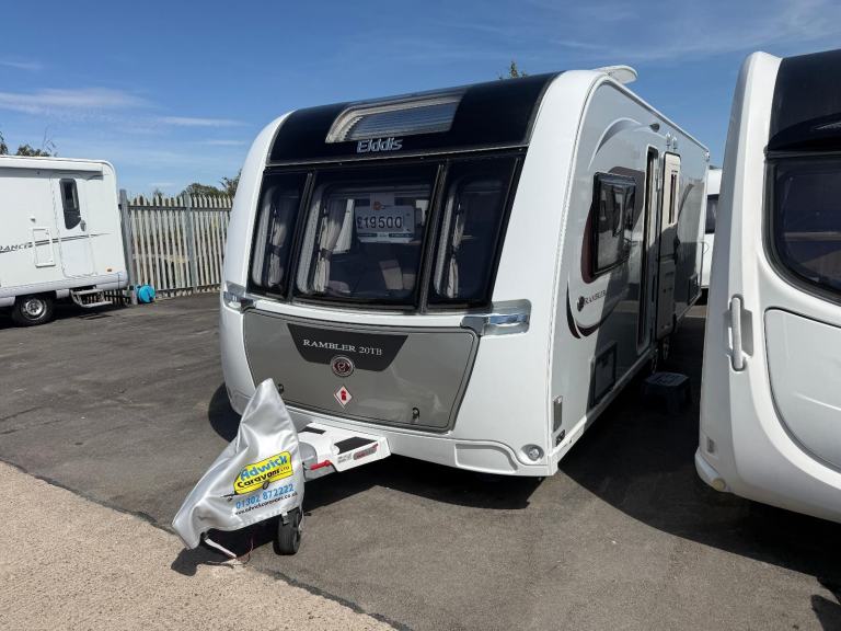Elddis Rambler 20TB Twin Axle Rear Island Bed Middle Bathroom