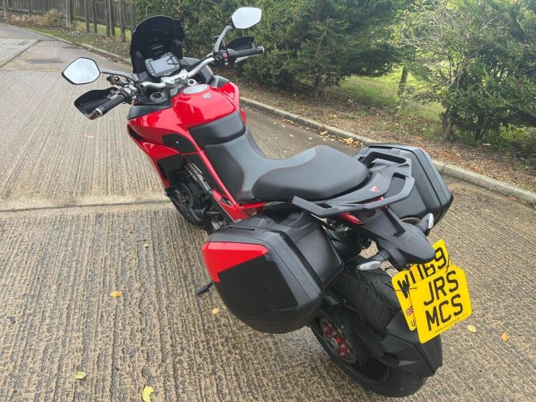 2019 69 DUCATI MULTISTRADA 1260 S DVT HIGH SPEC TOURER ADVENTURE HISTORY PANNIER