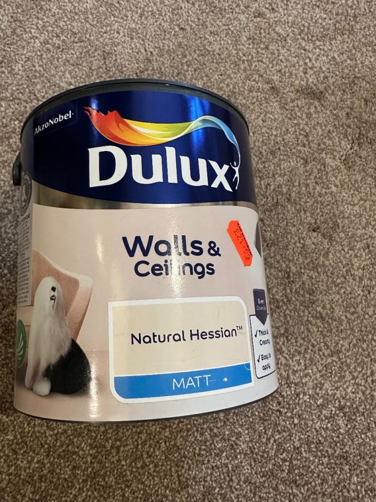 Dulux Walls & Ceilings Paint - Natural Hessian Matt