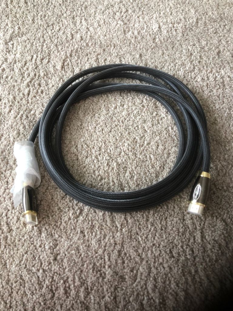 3 Metre IBRAA High Speed Gold HDMI Pro Gold Cable  (New)