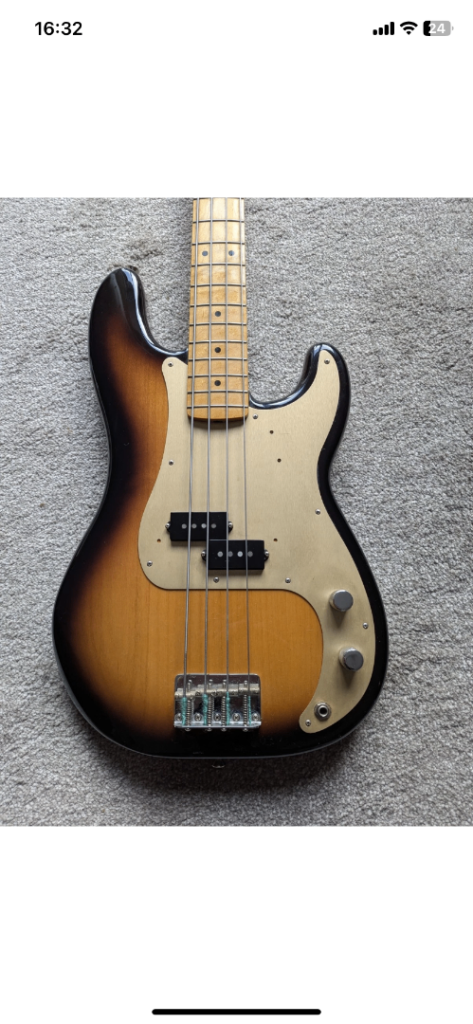 50s classic series fender precision bass 