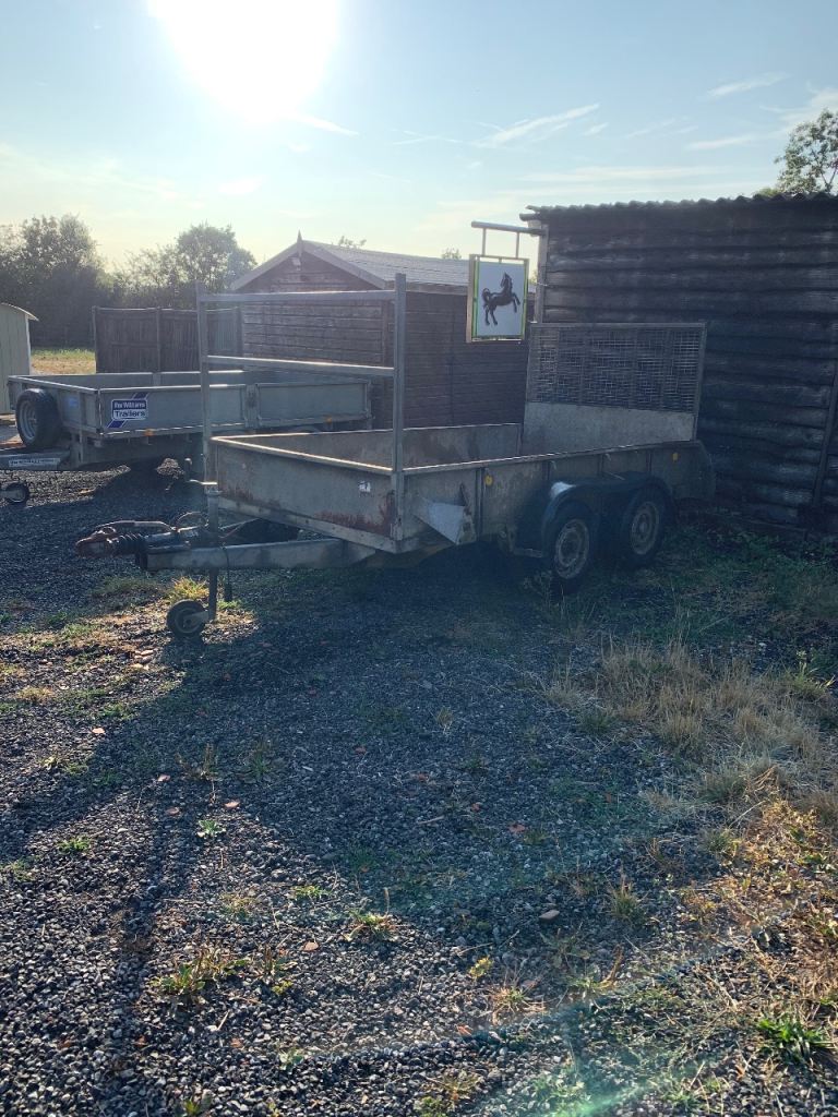 Ifor Williams plant trailer 10x5