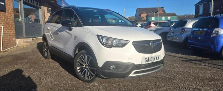 2018 Vauxhall Crossland X 1.2 Turbo Gpf Elite Suv Suv Petrol Manual