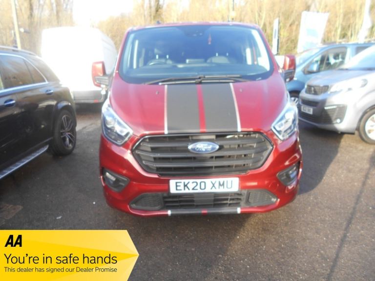 Ford Transit Custom 2.0 320 SPORT ECOBLUE CREW VAN AUTO EURO 6 NO VAT WET BELT
