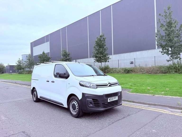 2021 Citroen Dispatch 1000 1.5 BlueHDi 100 Van Enterprise, 3 SEATS, 82K, UK DELIVERY AVAILABLE PA...