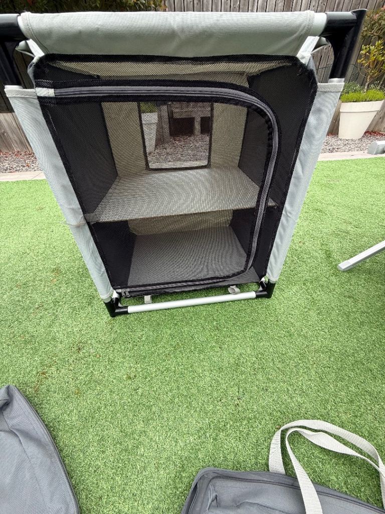 SunnCamp Superlite Captains Ladder 2 Shelf Camping Storage
