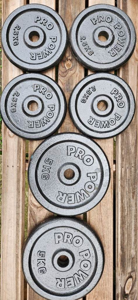 Weights plus 5ft bar