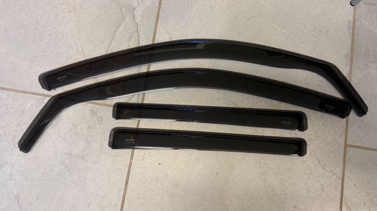 Toyota Hilux wind deflectors 