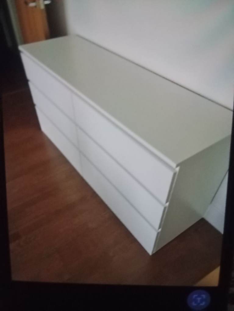 IkEA high gloss chest of drawers for sale 