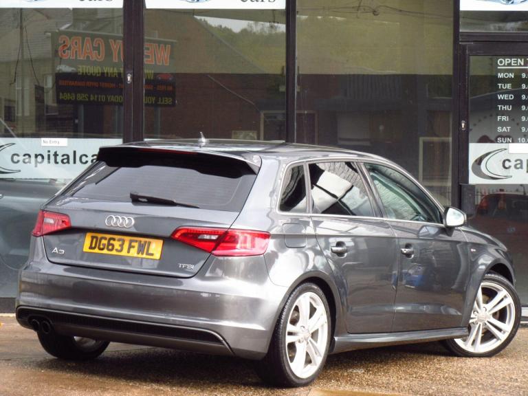 2013 Audi A3 1.4 TFSI S line Sportback S Tronic Euro 5 (s/s) 5dr HATCHBACK Petrol Automatic