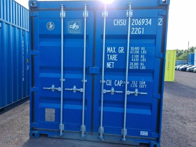 New/One-Trip 20ft Shipping Container (CHSU2069342) - £2350 + VAT
