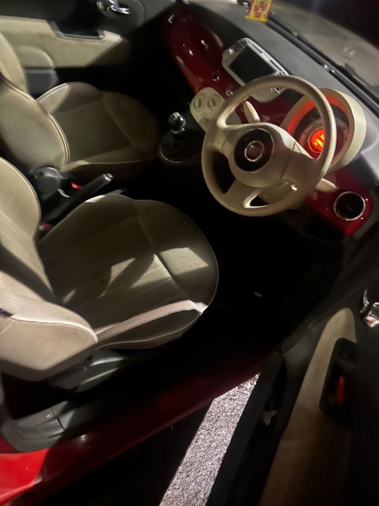 Fiat, 500, Hatchback, 2009, Manual, 1242 (cc), 3 doors