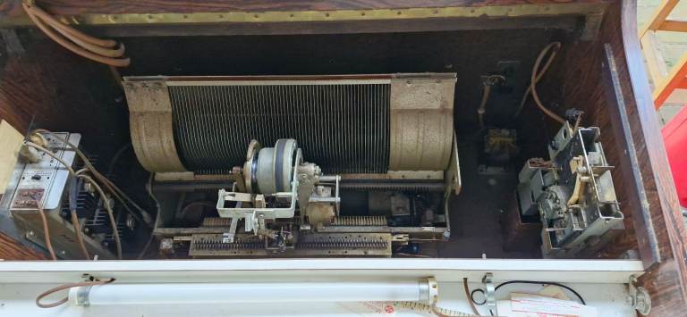 Collectible old vintage jukebox 