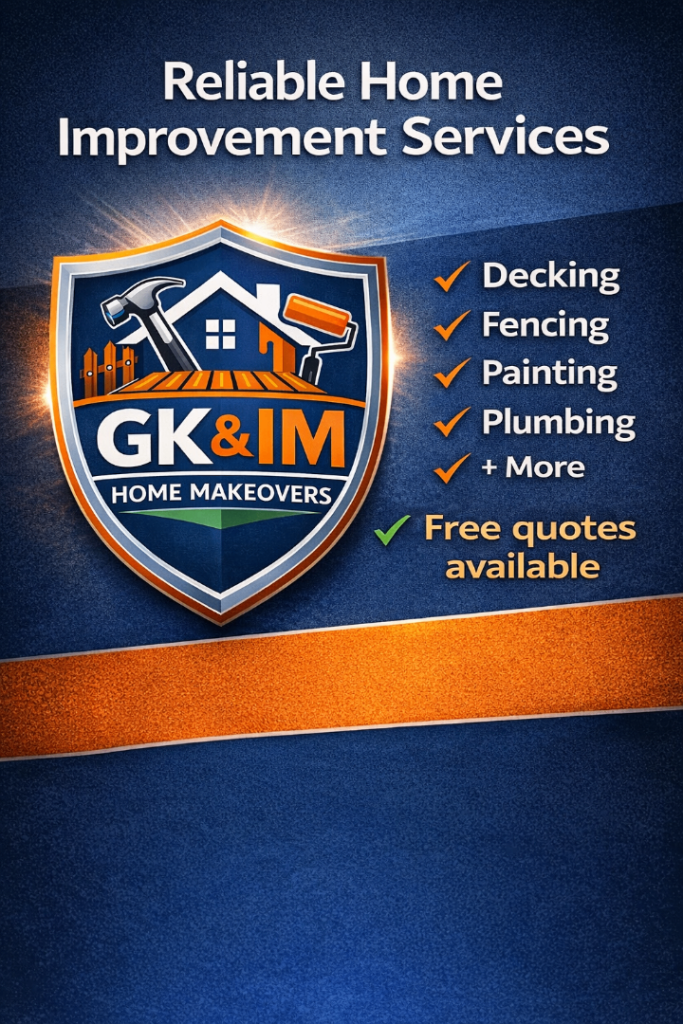 painting, laminate flooring, fences, decking and other interior repairs