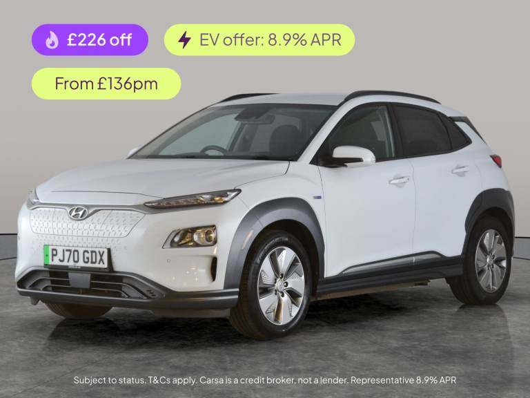 2020 Hyundai KONA 64kWh Premium SUV 5dr Electric Auto (7kW Charger) (204 ps) - NAV - BLIND SP Suv...
