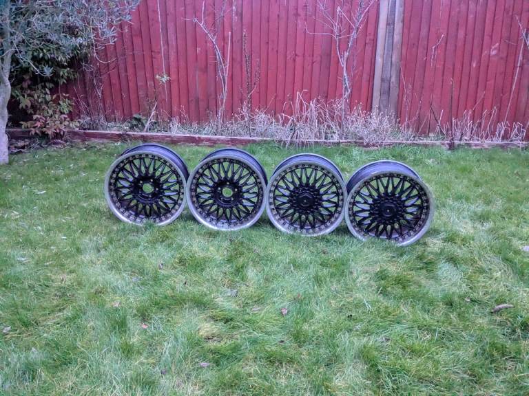 5x110 BBS RS 18 inch alloys wheels deep dish 