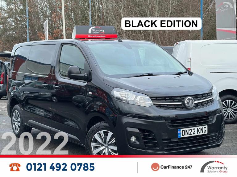 2022 Vauxhall Vivaro 2900 1.5d 100PS Dynamic H1 Van PANEL VAN Diesel Manual